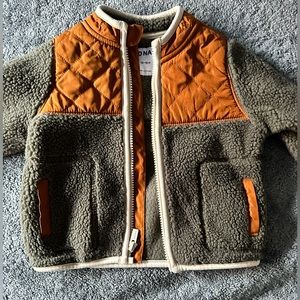 2 Toned Lightweight Fleece Jacket